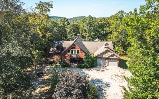 Magnificent Missouri Ozarks Income Producing LOG HOME For Sale!