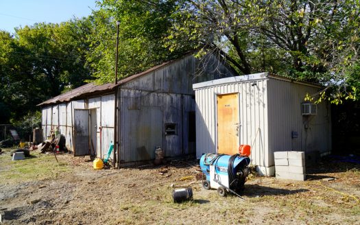 No Reserve Large Commercial Shop, Home, and Vacant Lots Auction